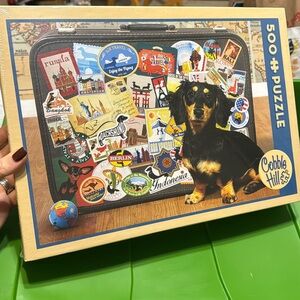 Brand New Cobble Hill Dachsund 500 piece Puzzle